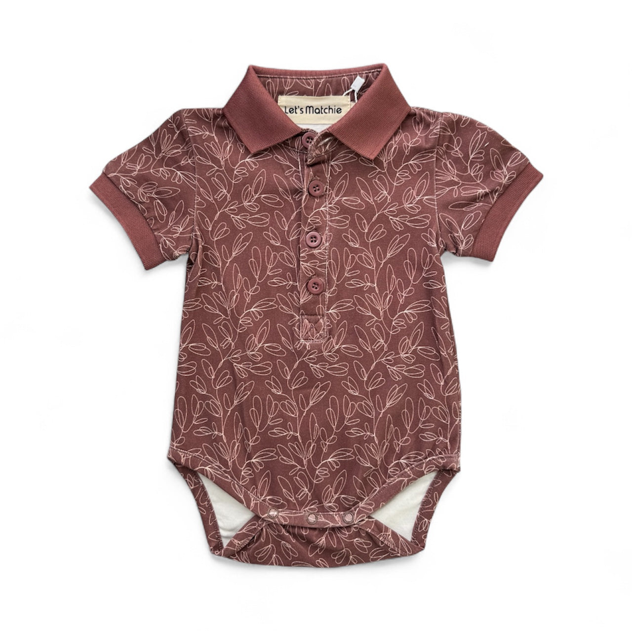 Wispy Baby Boy Polo Onesie
