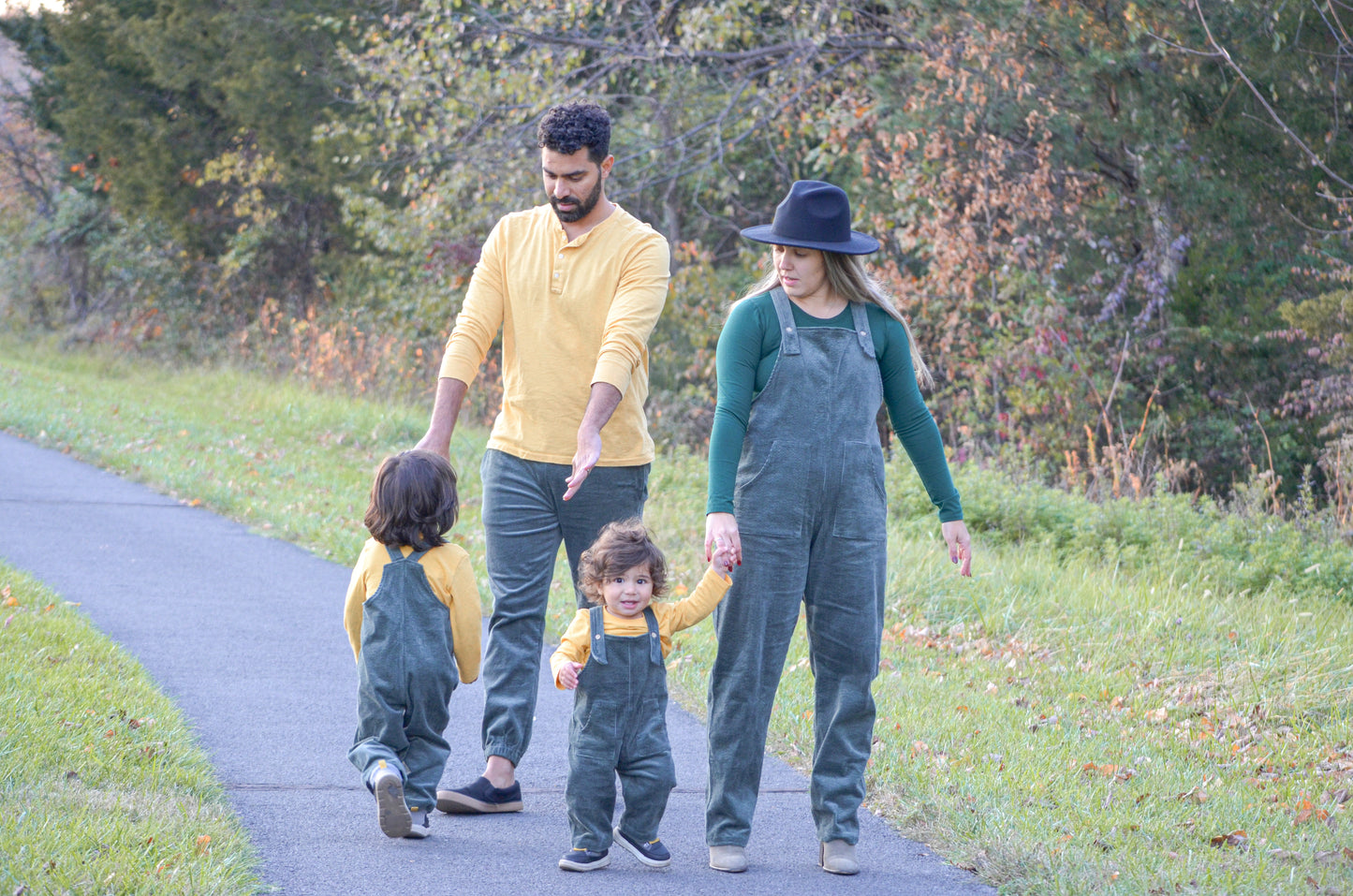Cordy Adult Jumpsuit in Olive