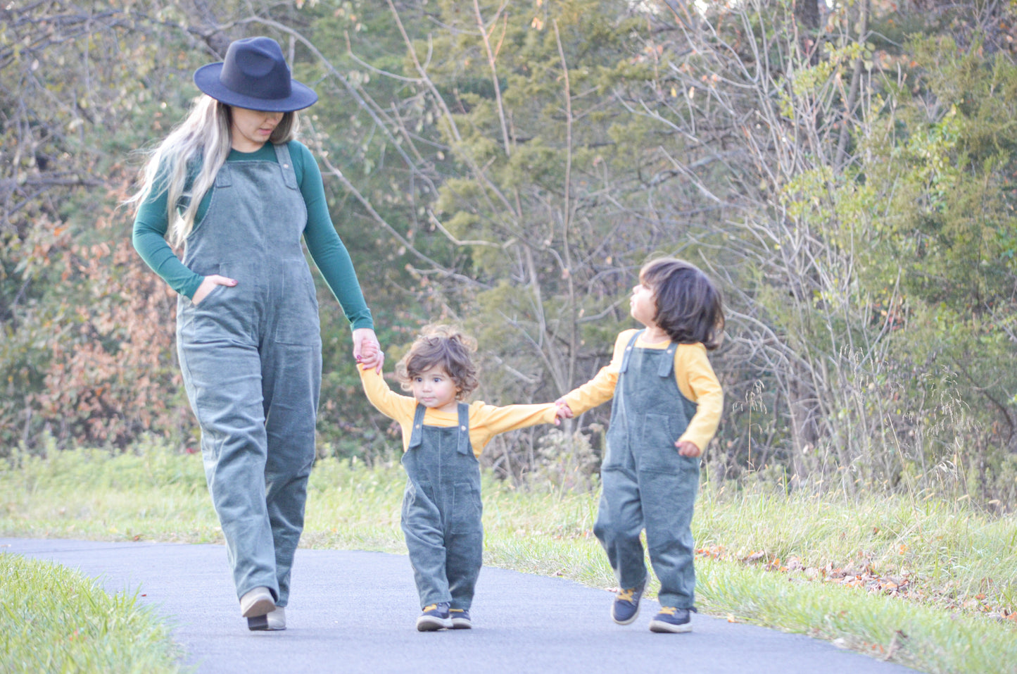 Cordy Adult Jumpsuit in Olive