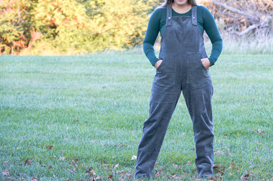 Cordy Adult Jumpsuit in Olive