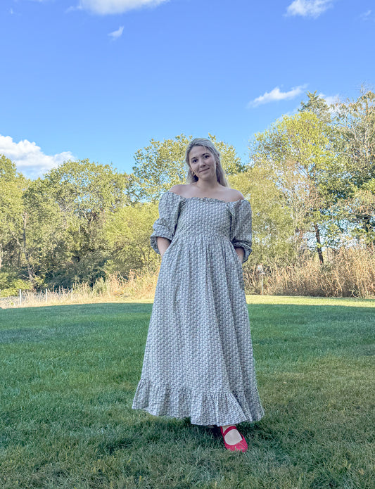 Jolly Womens LS Midi Dress