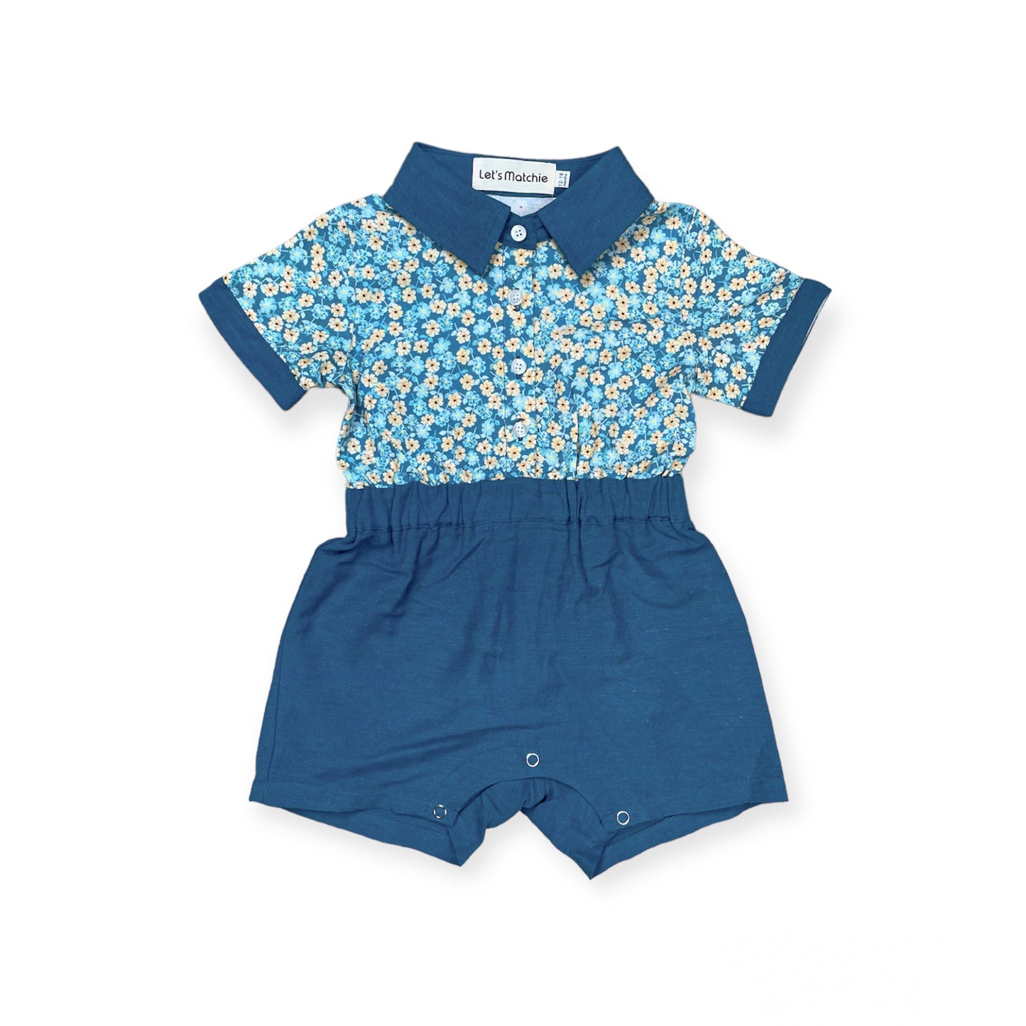 Bloomy Infant Collared Onesie